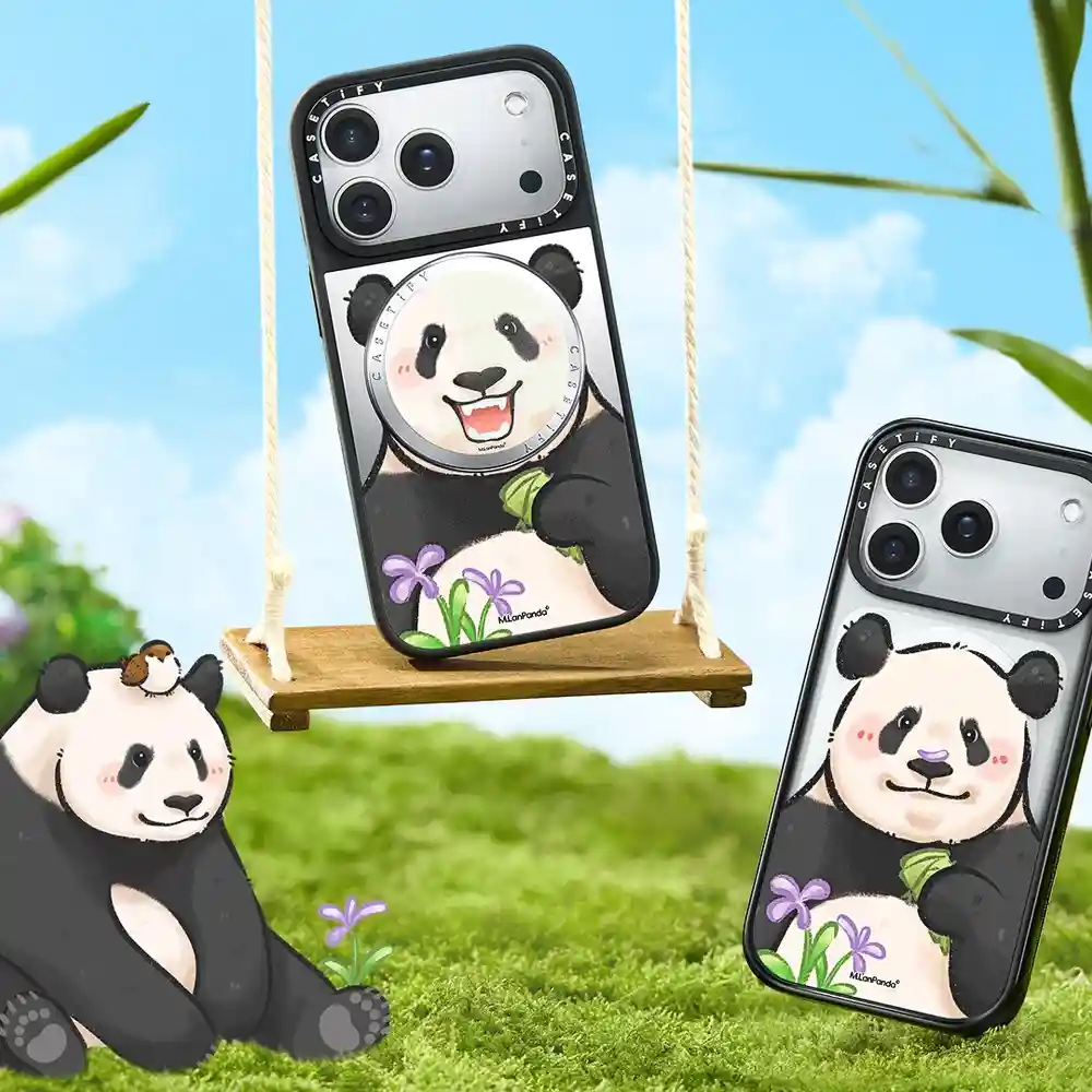 M.LanPanda | 貓蘭熊貓聯名系列手機殼 適用iPhone12-18系列
