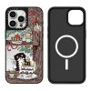 Yeonju 聯名小黑貓韓國文創插畫手機殼 適用 iPhone12-18系列