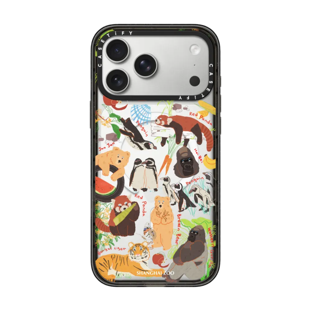 SHANGHAI ZOO 上海動物園聯名系列手機殼適用iPhone12-18系列