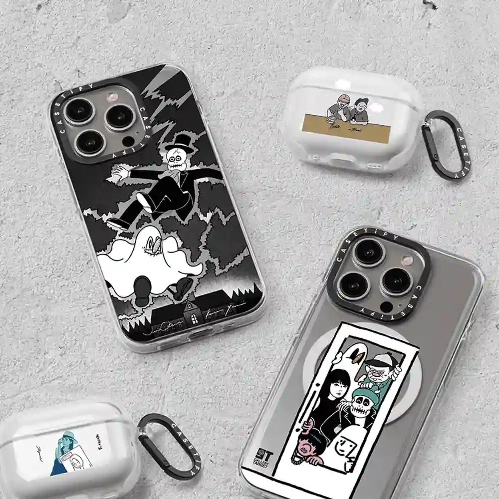 THE CONNECTION 原宿畫廊聯名系列手機殼適用iPhone12-18系列
