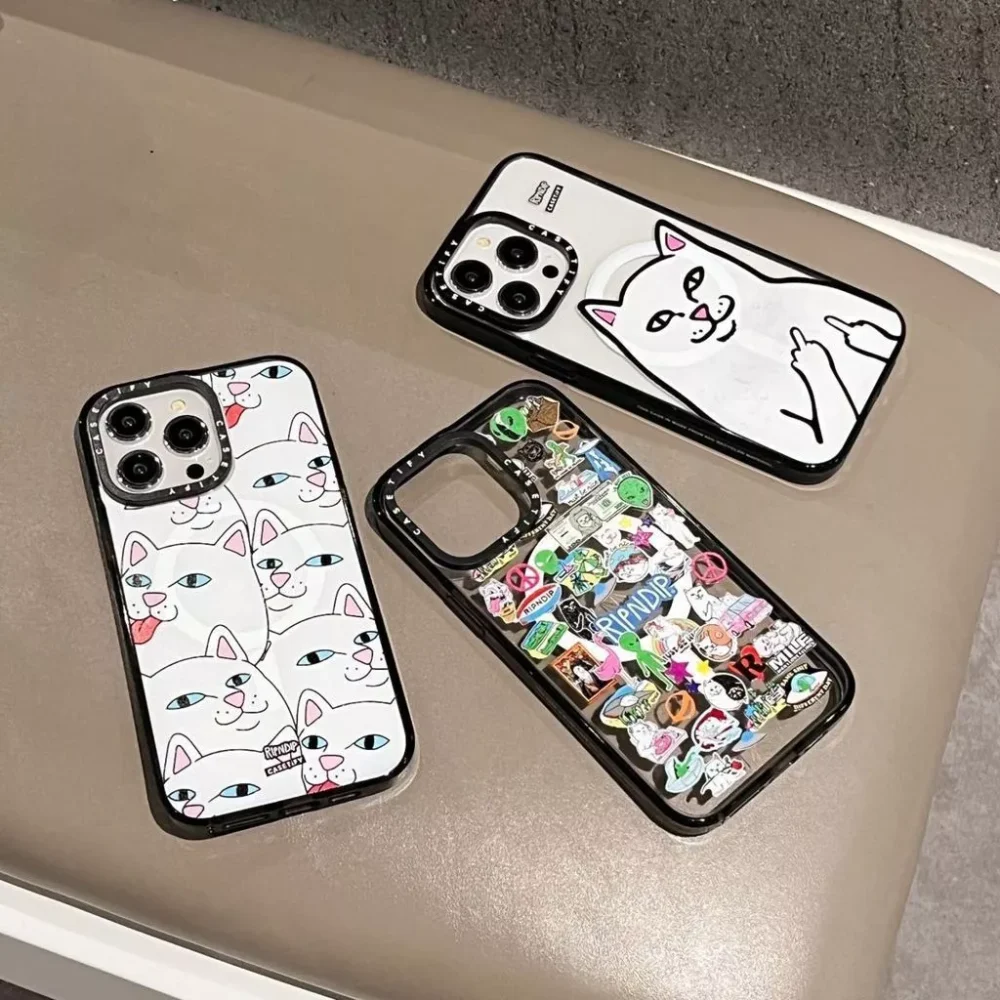 叛逆中指貓 適用 iPhone12-18系列