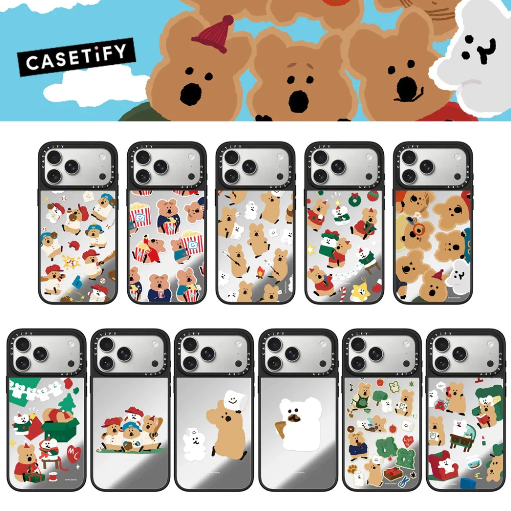 聯名Dinotaeng柿子熊 適用 iPhone12-18系列