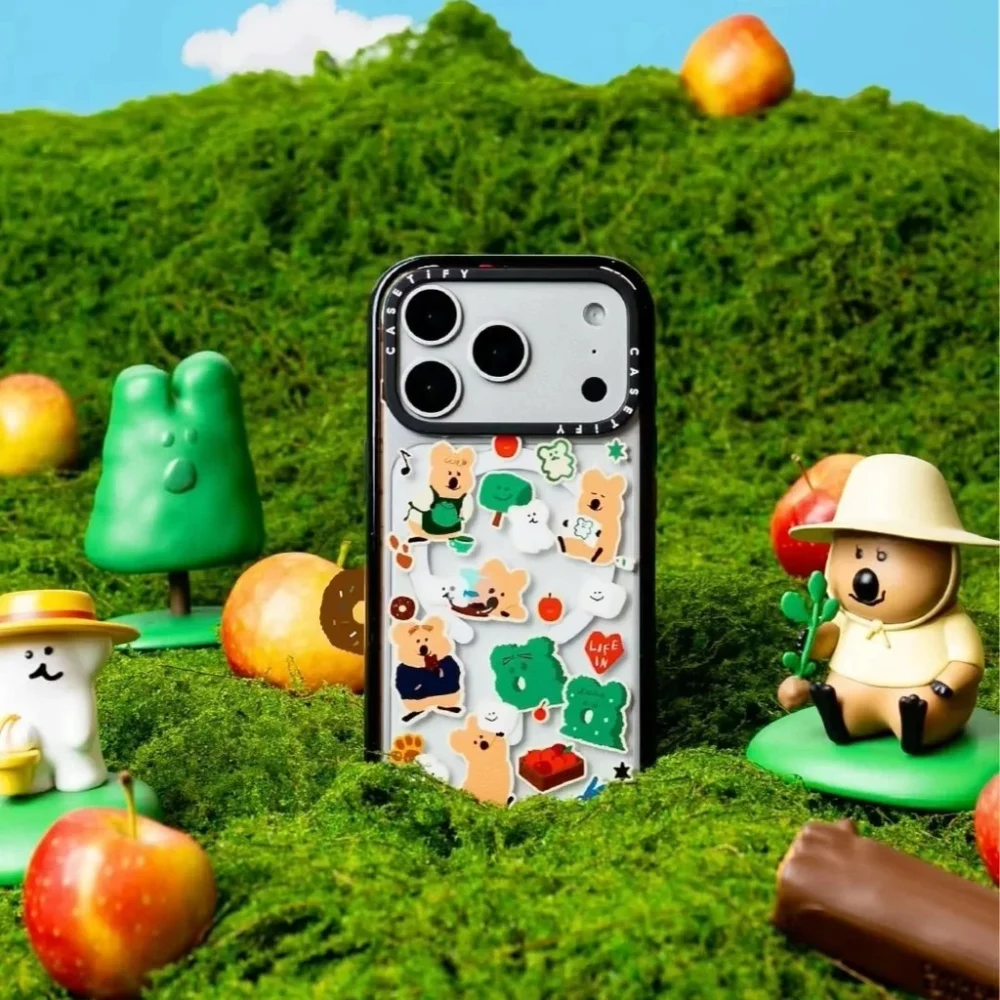 聯名Dinotaeng柿子熊 適用 iPhone12-18系列