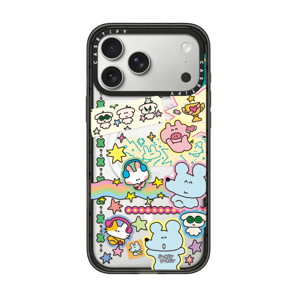 Sukeydokey Deco sticker Phone Case