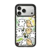線條小狗 Maltese Coloured Ribbon Sticker Case｜手機殼