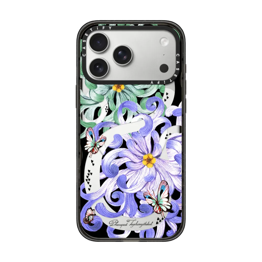 Chrysanthemum Whirl Phone Case