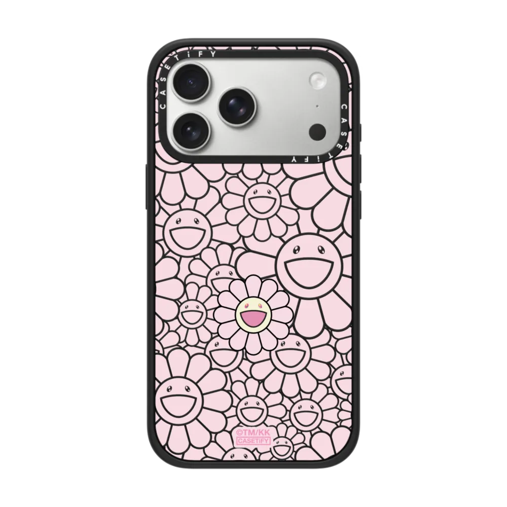 村上隆 SUPERFLAT FLOWER PHONE CASE (PINK)
