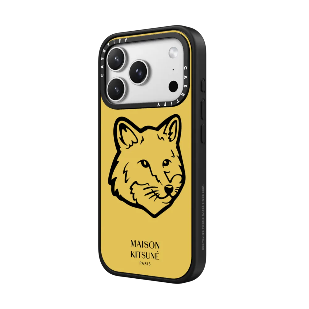 Maison Kitsuné Bold Fox Head Tournesol Case｜手機殼