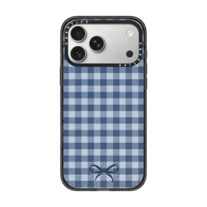 精選圖案系列｜Gingham Blue｜手機殼