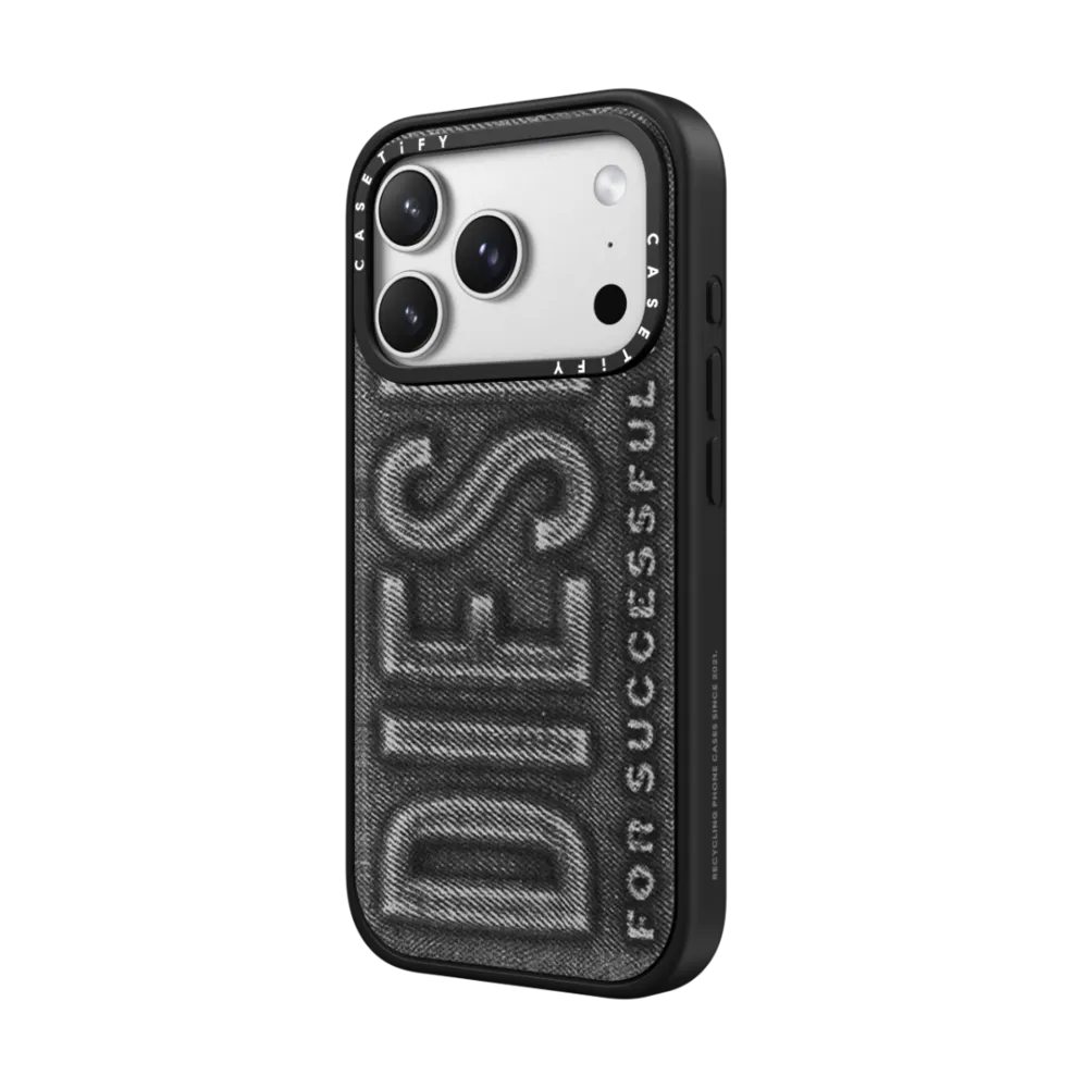 Black Denim Biscotto Case｜手機殼