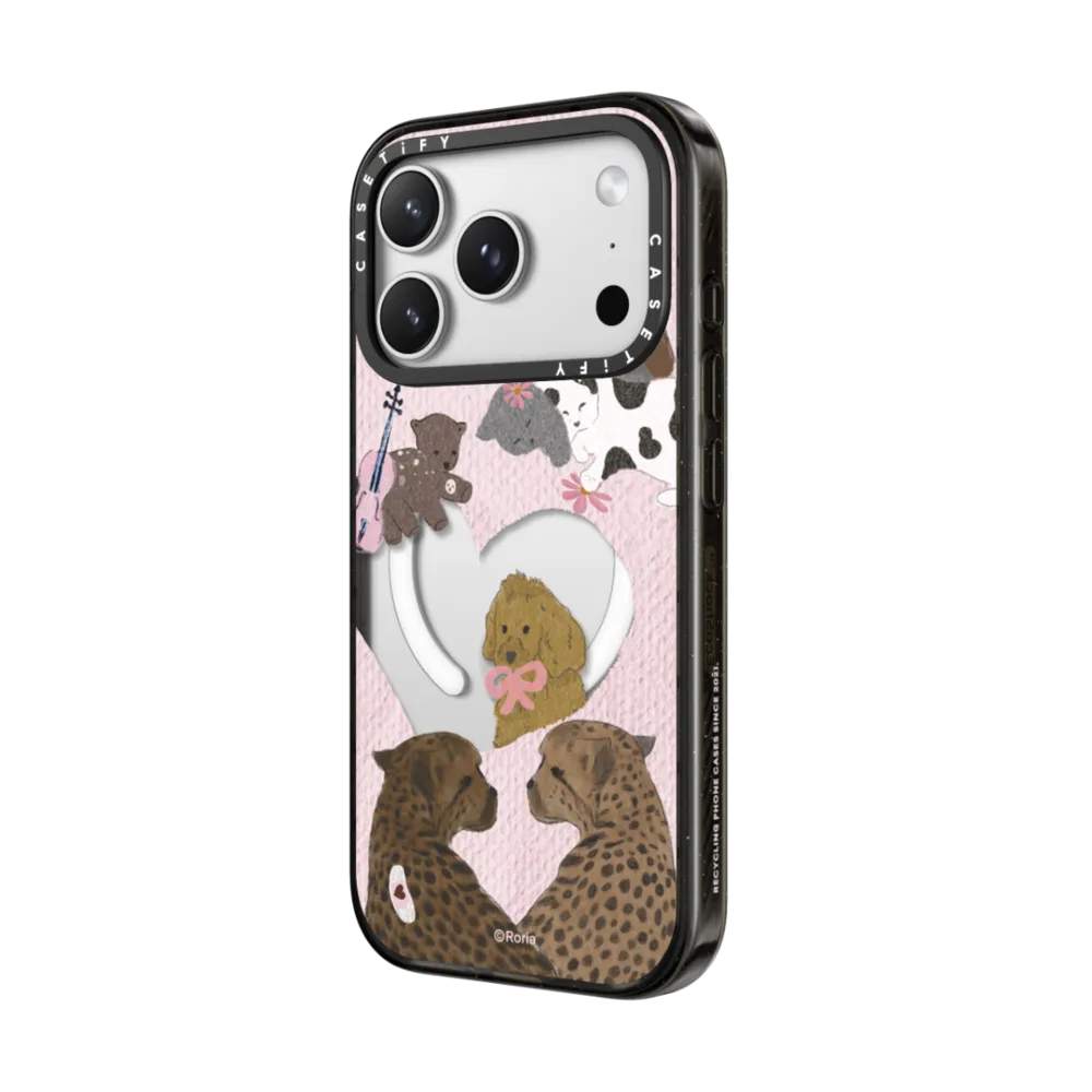 Cheetah with Cat｜手機殼