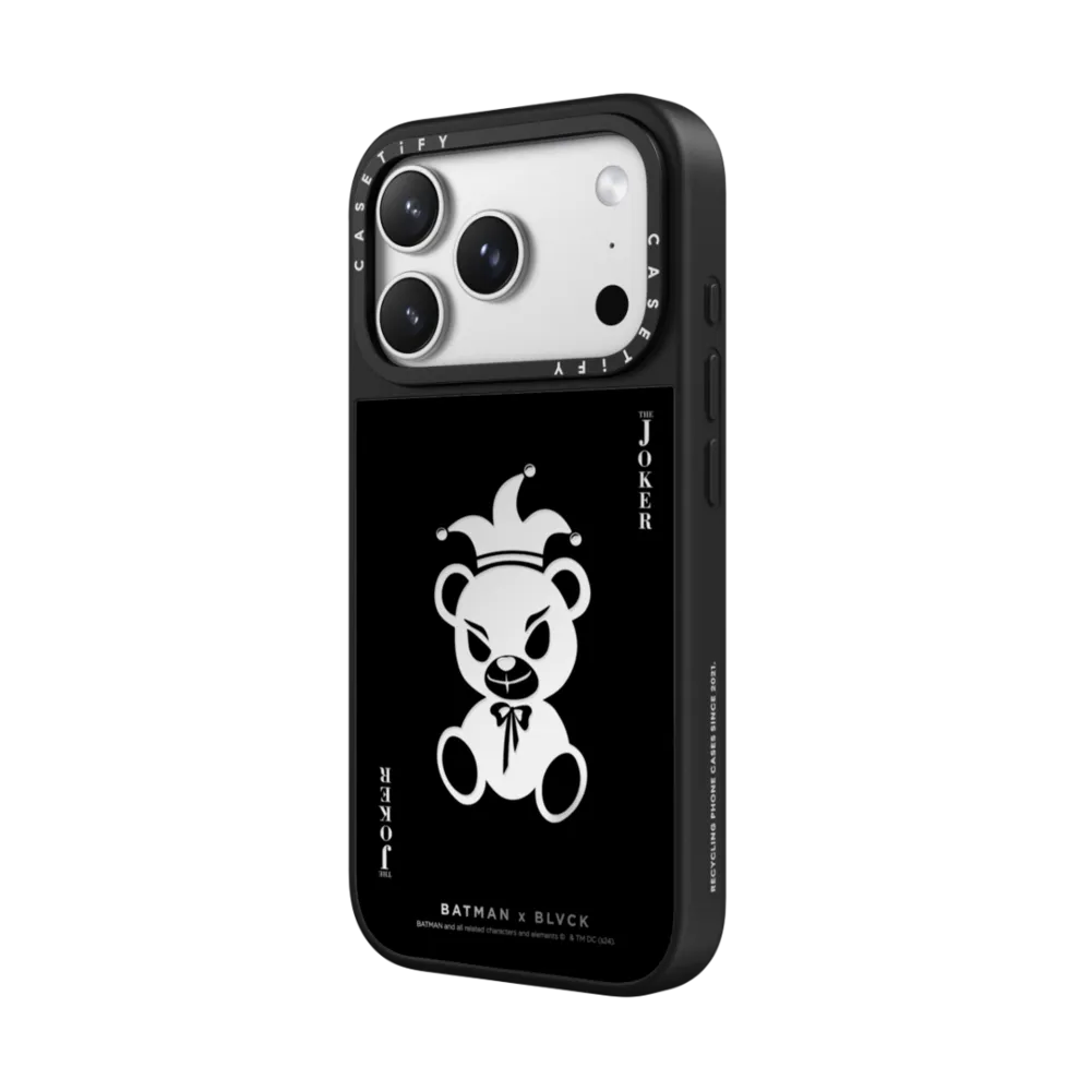蝙蝠俠 Batman x BLVCK Joker Teddy Case - Black｜手機殼