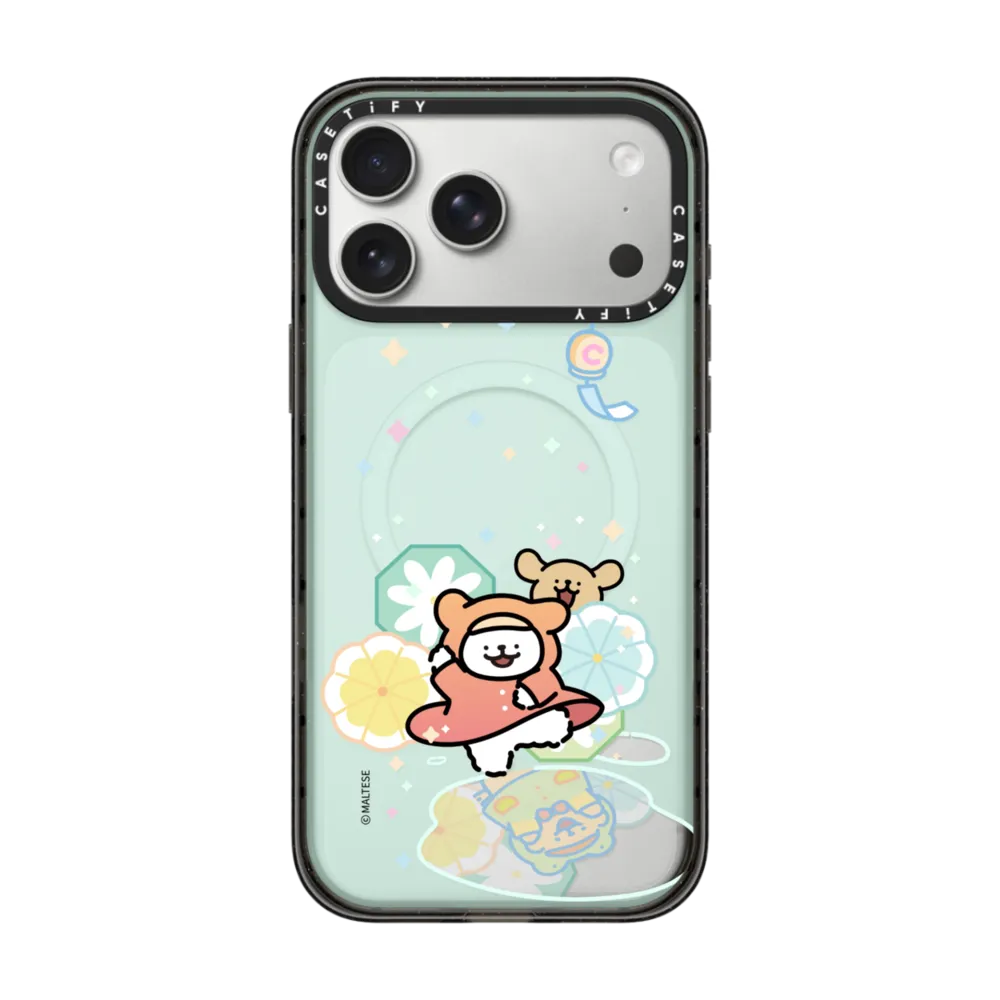 線條小狗｜Maltese Rainy Play Case｜手機殼
