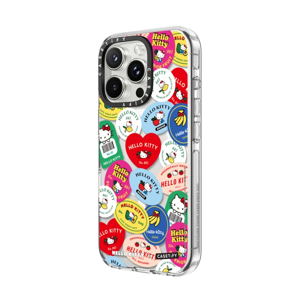 Hello Kitty（凱蒂貓）｜Produce Sticker Case｜手機殼
