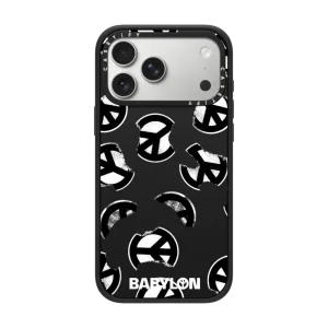 Babylon Sticker B&W Case｜手機殼