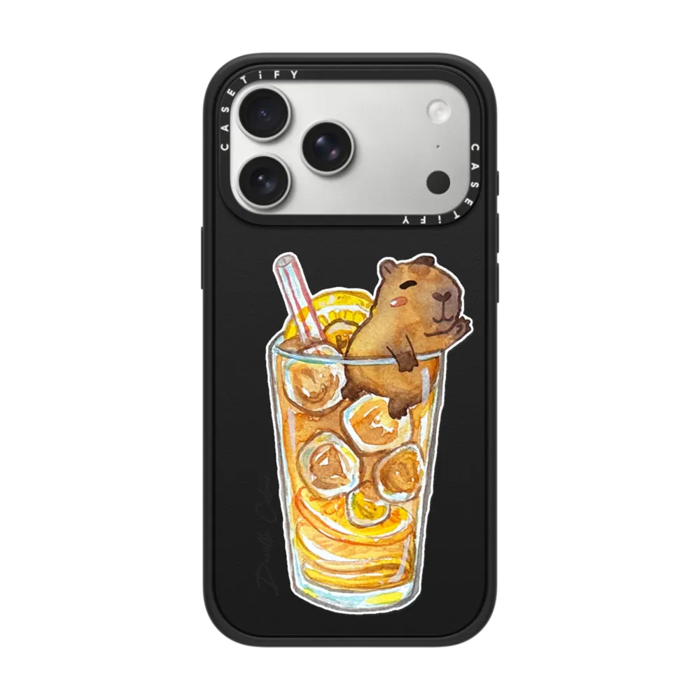 Capybara Lemon Tea｜手機殼
