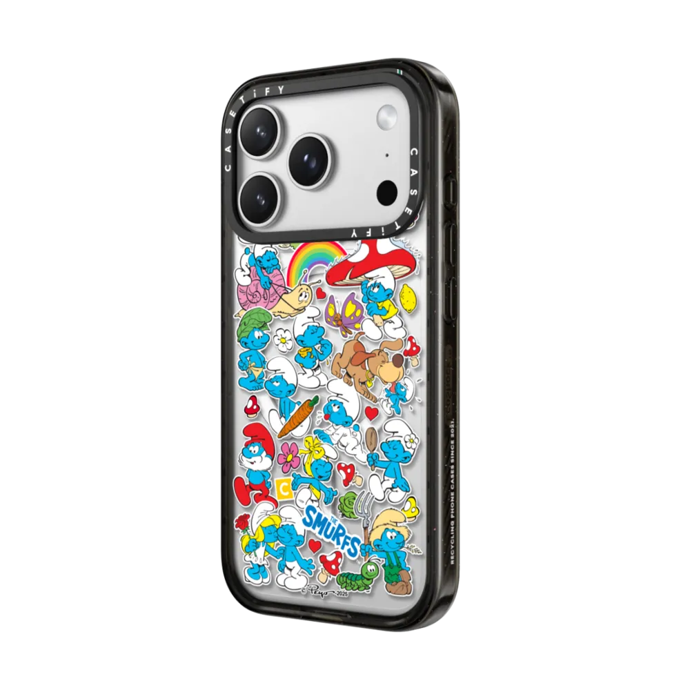 藍色小精靈 The Smurfs Sticker Pattern Case｜手機殼