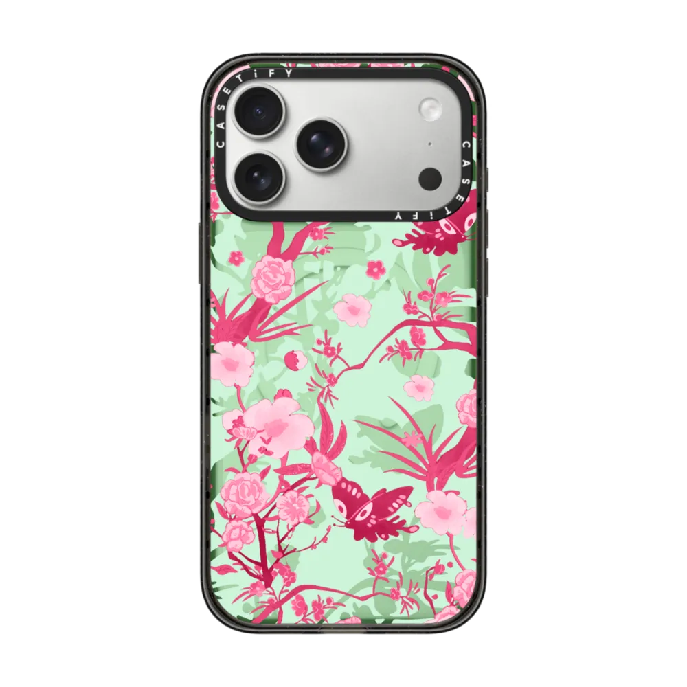 Pink butterfly Case｜手機殼