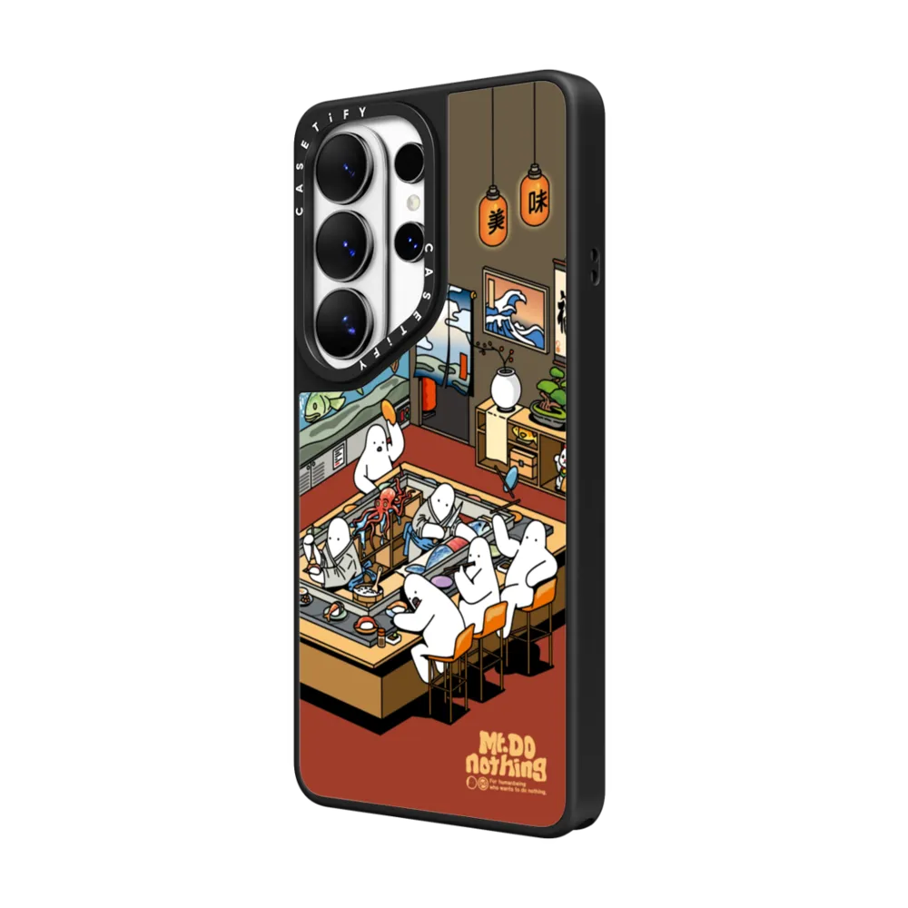 Mr.Donothing 系列｜Sushi restaurant｜三星手機殼