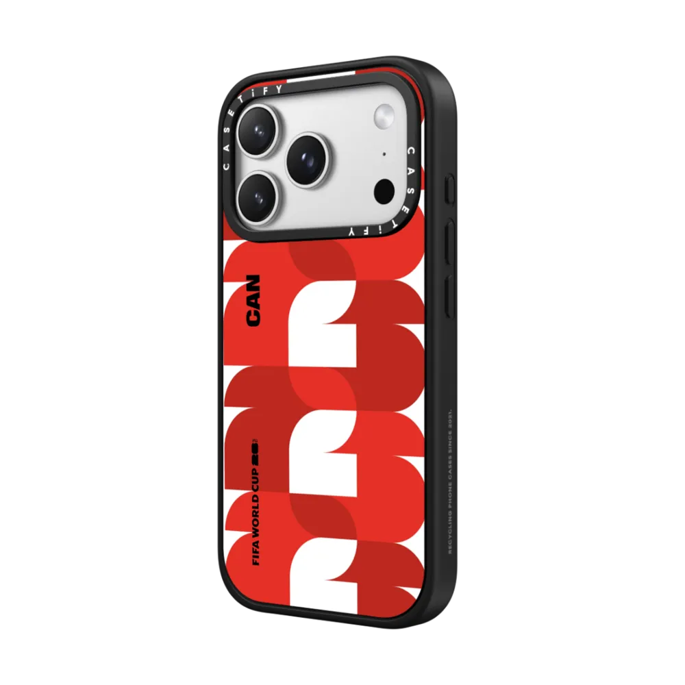 FIFA WORLD CUP 26 CUSTOM COUNTRY PATTERN CASE -  Canada｜手機殼