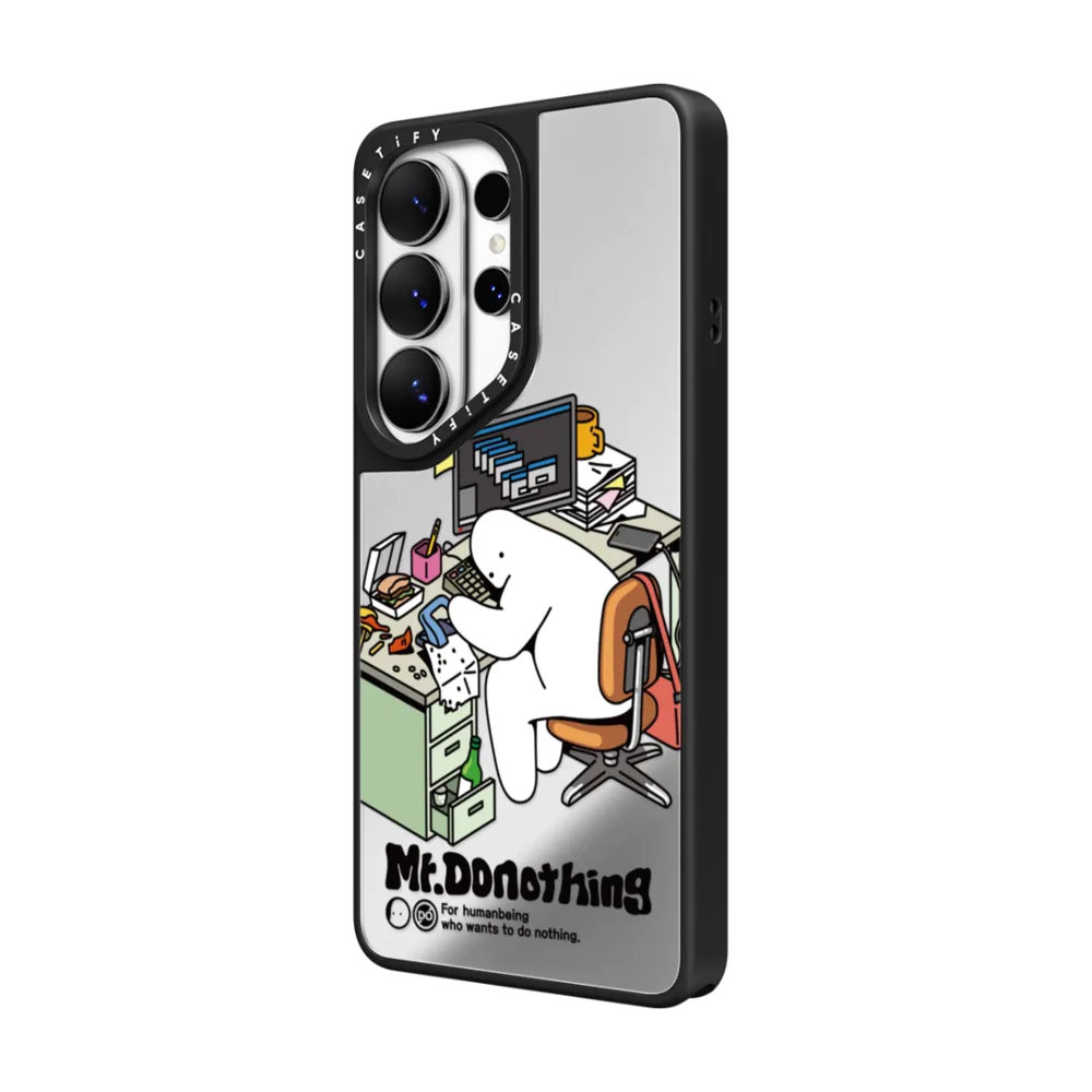 Mr.Donothing 系列｜Work hour (Transparent)｜三星手機殼