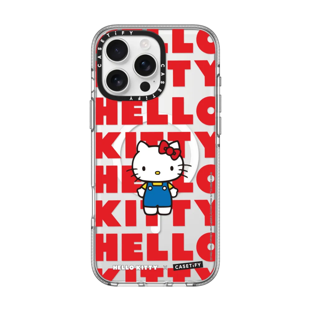 Hello Kitty（凱蒂貓）｜Graphic Logo Case