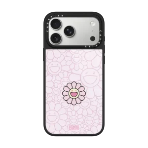 村上隆｜SUPERFLAT FLOWER PHONE CASE (PINK)（晶釉款）｜手機殼