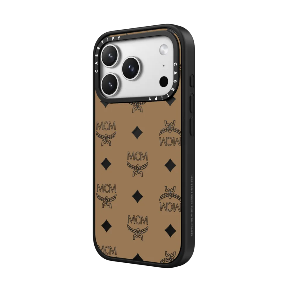 MCM Visetos Case - Cognac｜手機殼
