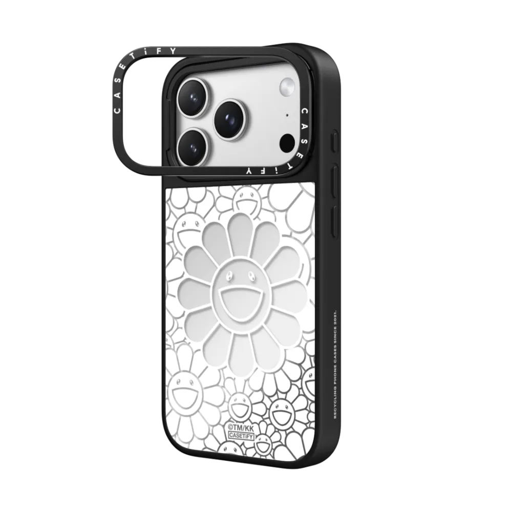 村上隆 SMILE ON PHONE CASE (WHITE)｜手機殼