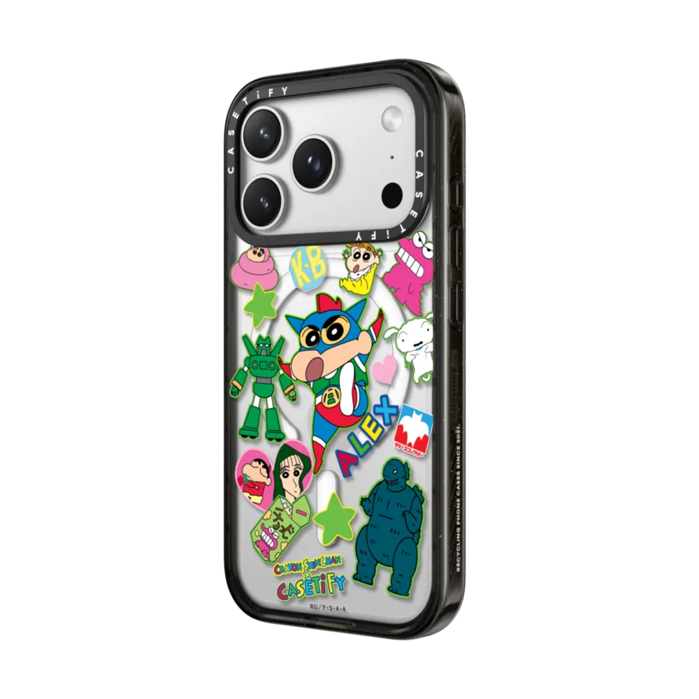 蠟筆小新｜Crayon Shinchan Sticker Custom Case (Action Kamen)｜手機殼