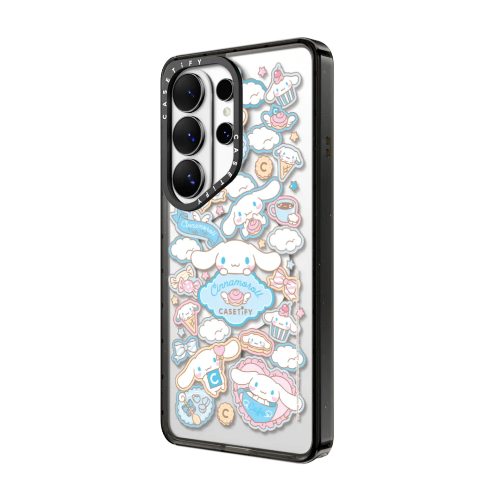 Cinnamoroll Lovely Cafe Sticker Case｜三星手機殼