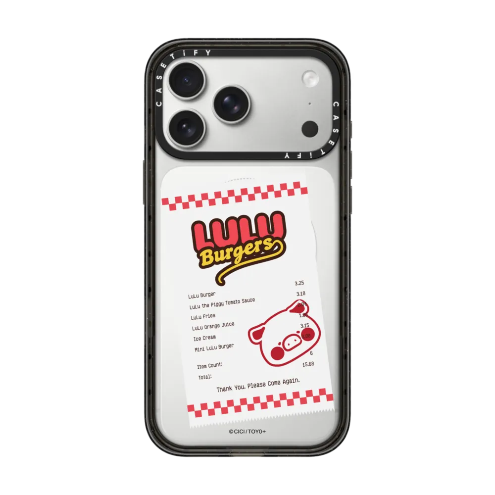 ORDER THE BURGERS HERE BY LULU THE PIGGY｜手機殼