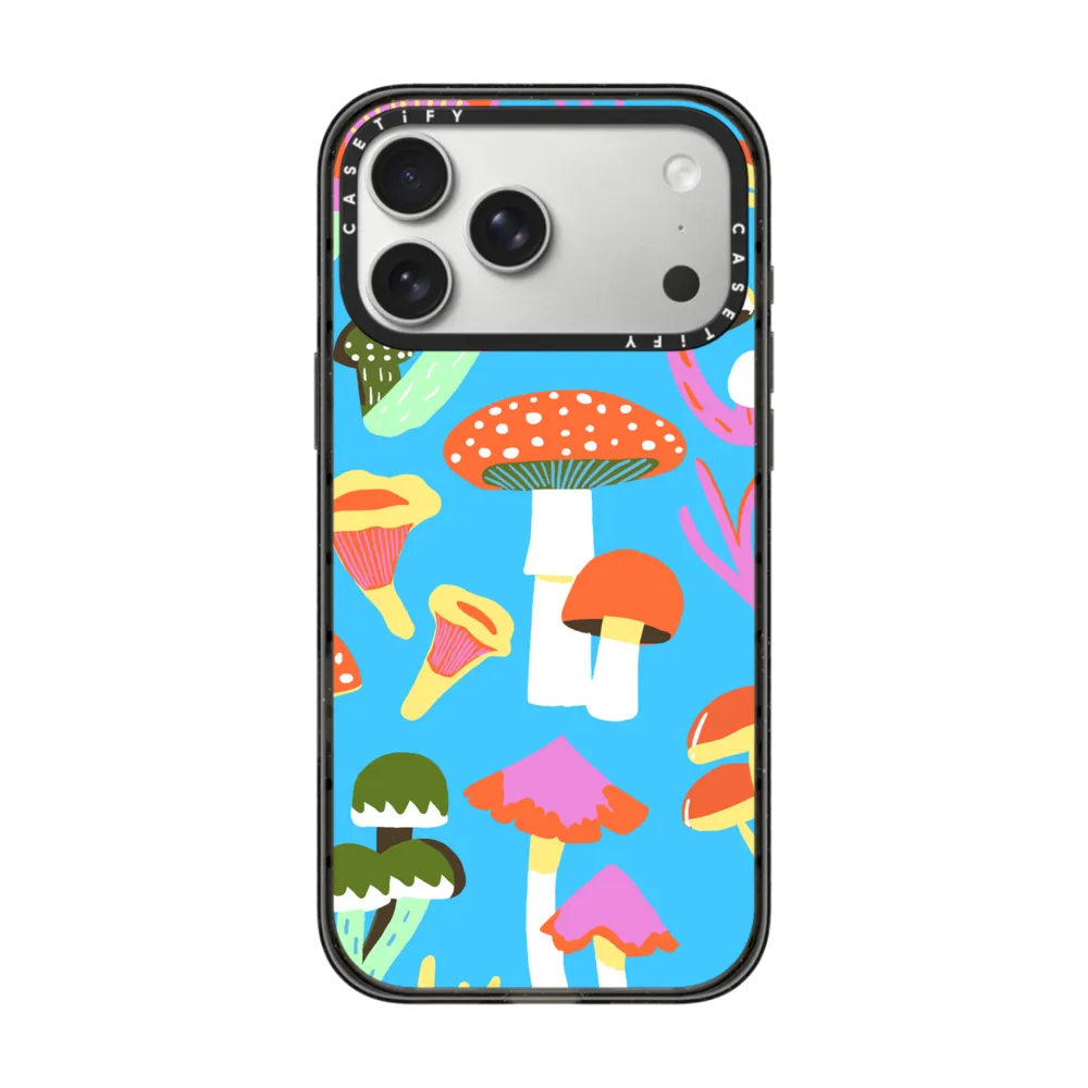 Blue Mushroom by Naomi Wilkinson｜手機殼