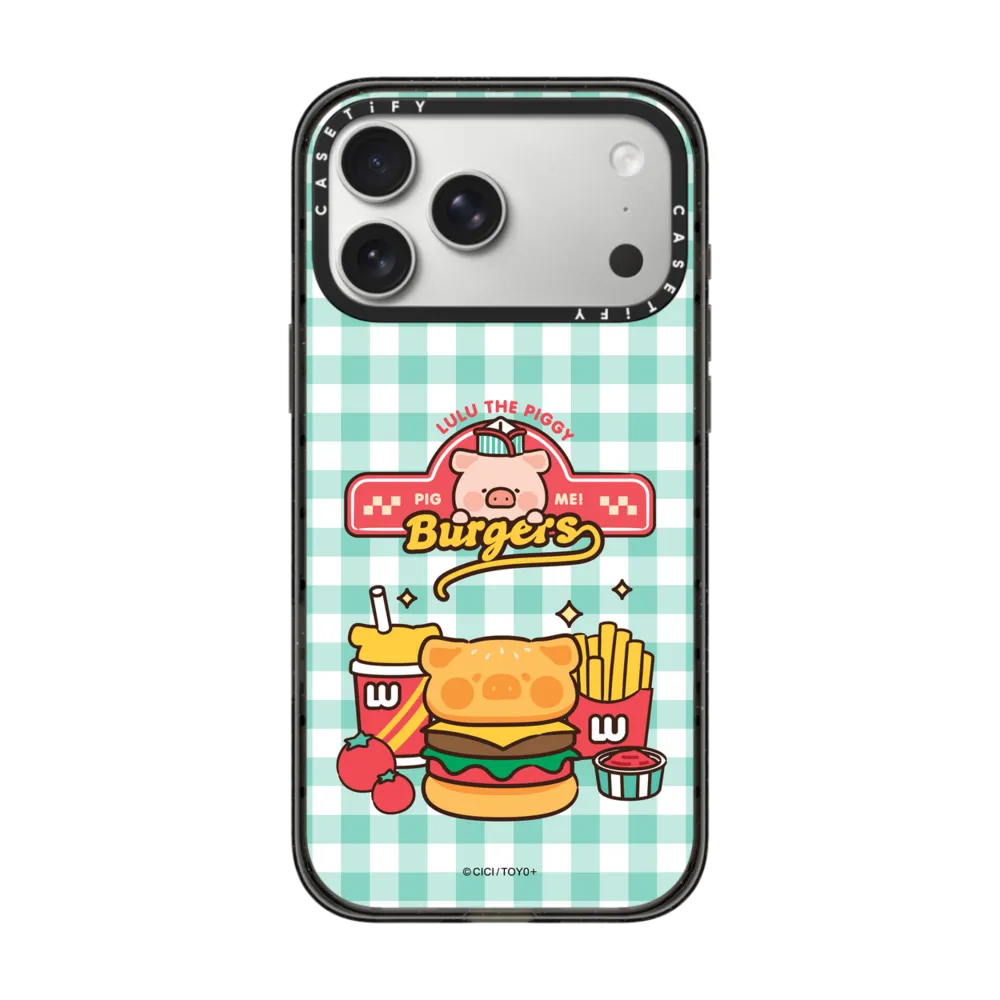TODAY'S SPECIAL BURGERS BY LULU THE PIGGY｜手機殼