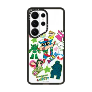 蠟筆小新｜Crayon Shinchan Sticker Custom Case (Action Kamen)｜三星手機殼