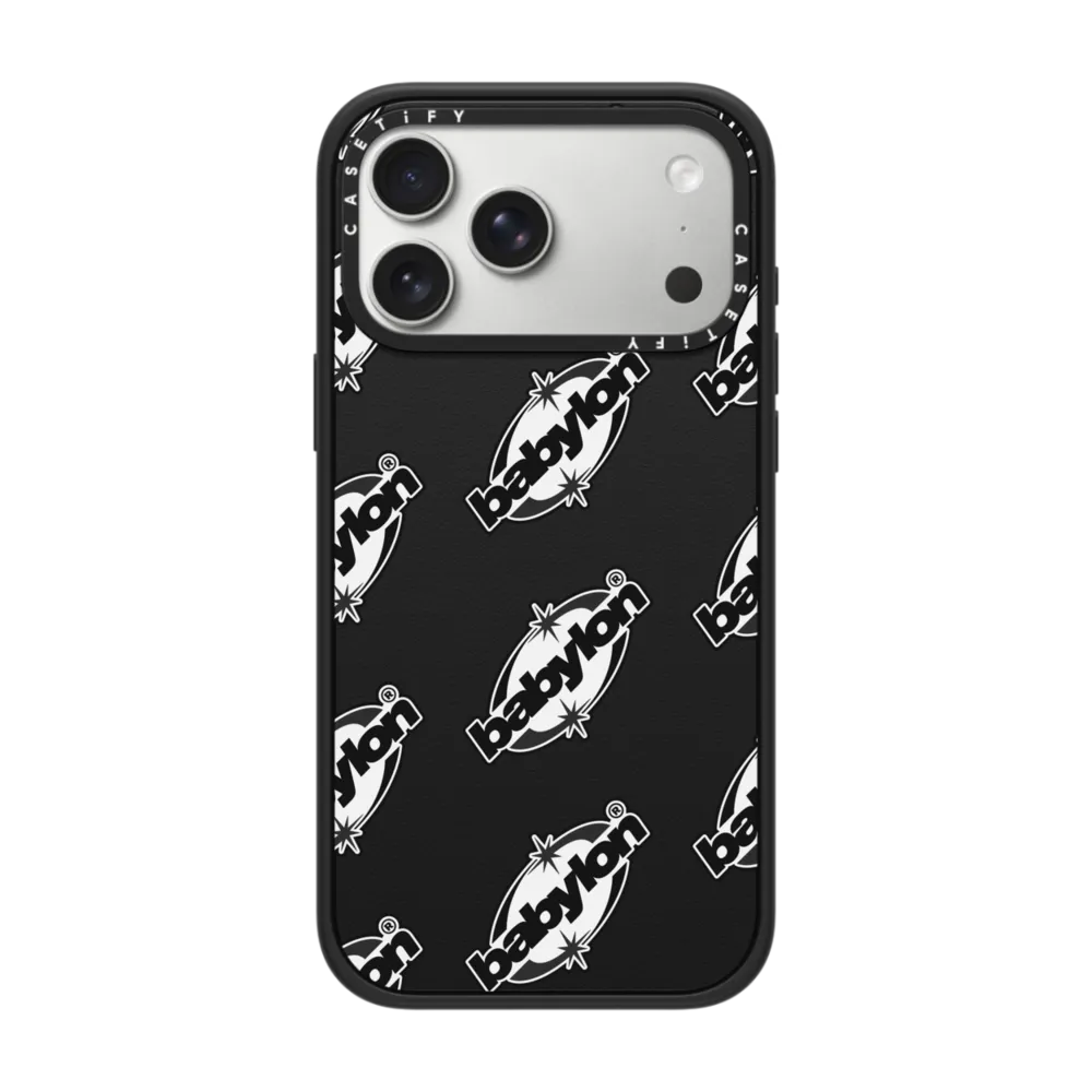 Babylon Charge Logo B&W Case｜手機殼