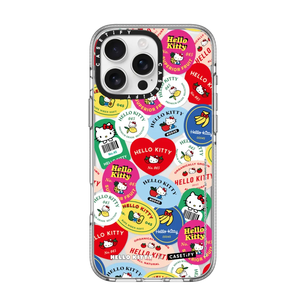 Hello Kitty（凱蒂貓）｜Hello Kitty Produce Stickers Case