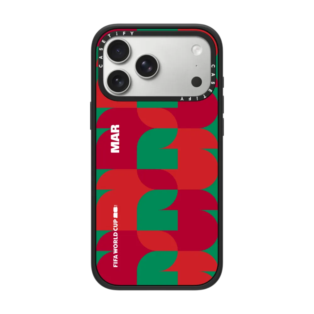 FIFA WORLD CUP 26 CUSTOM COUNTRY PATTERN CASE - Morocco｜手機殼