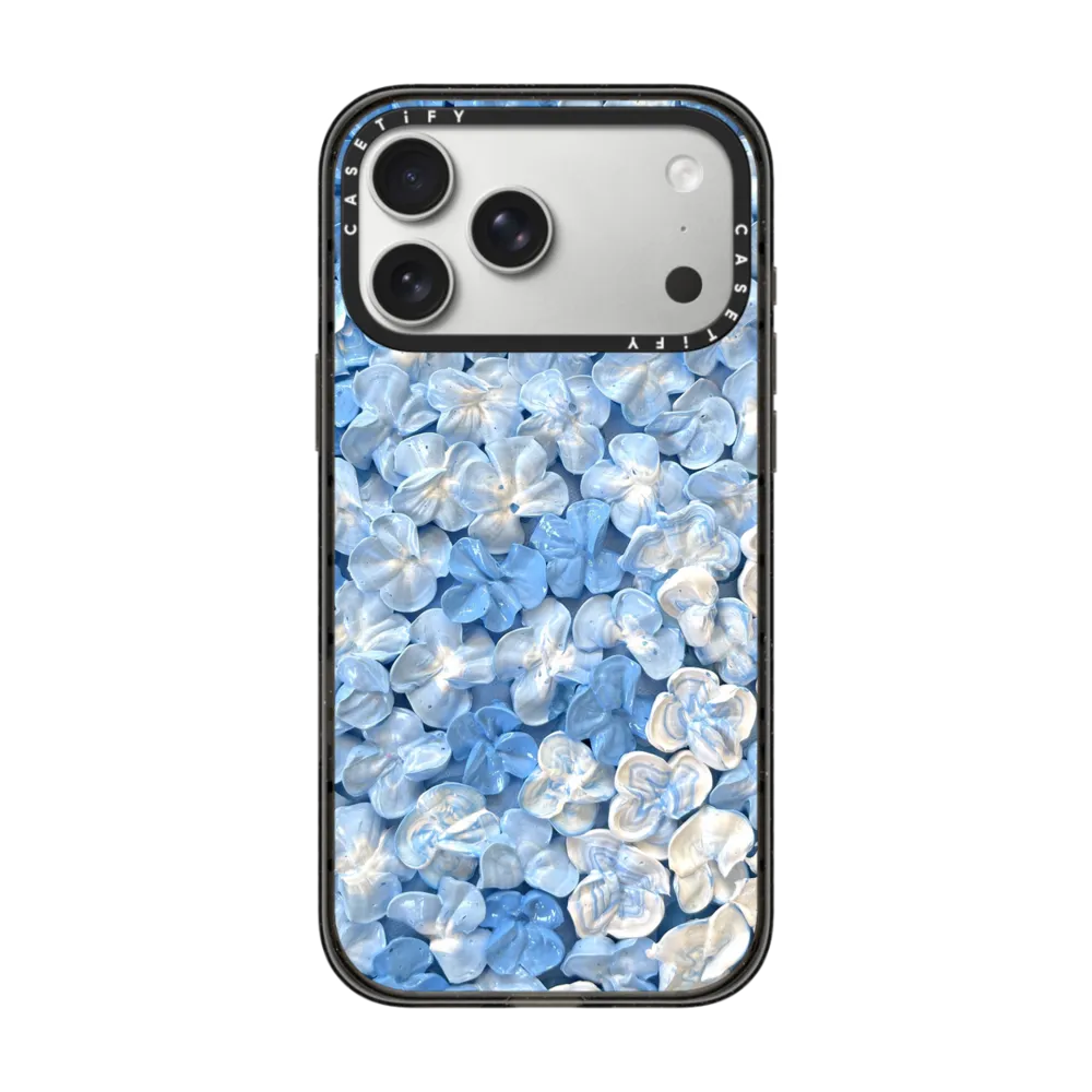 Blue Hydrangea Iphone Case By Ann Upton