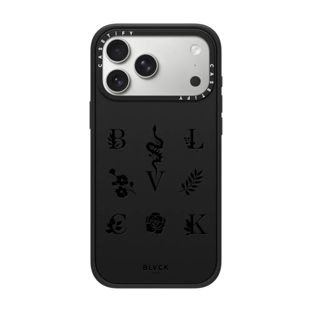 BLVCK Floral Logo Case｜手機殼