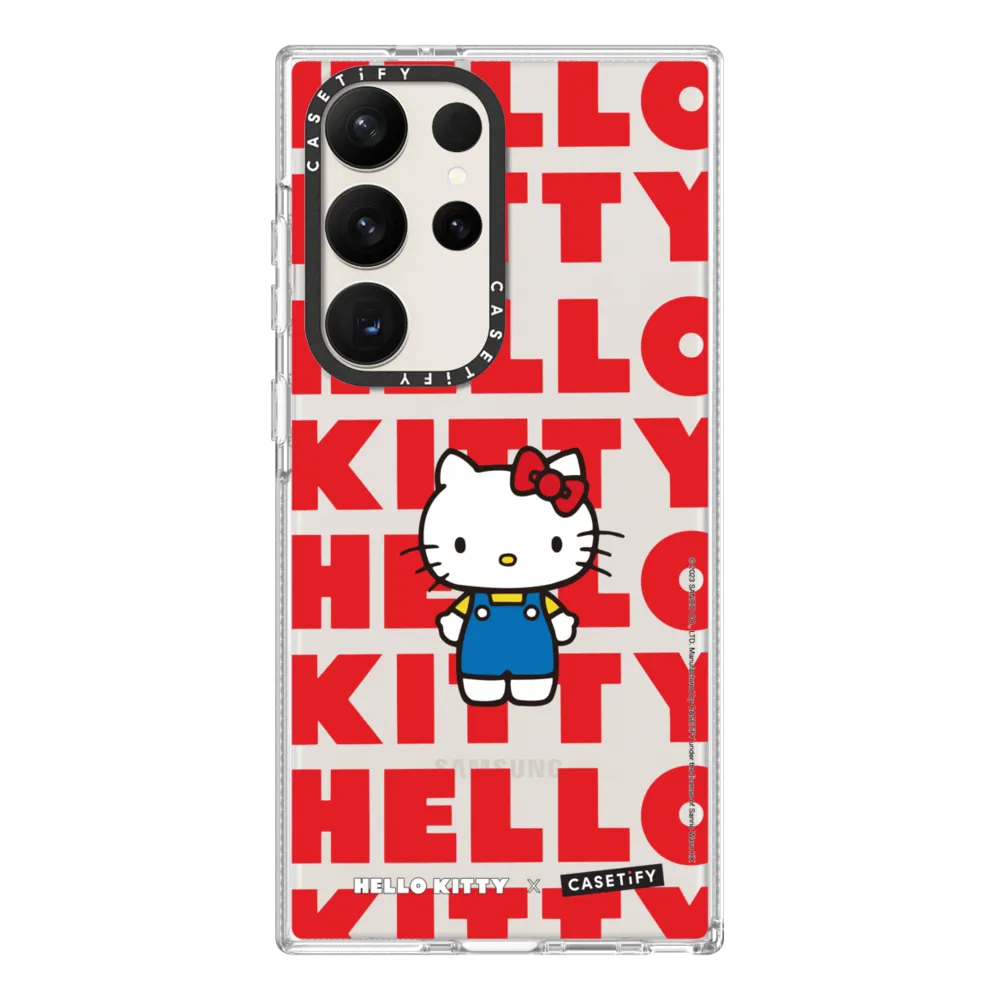 Hello Kitty（凱蒂貓）｜Graphic Logo Case