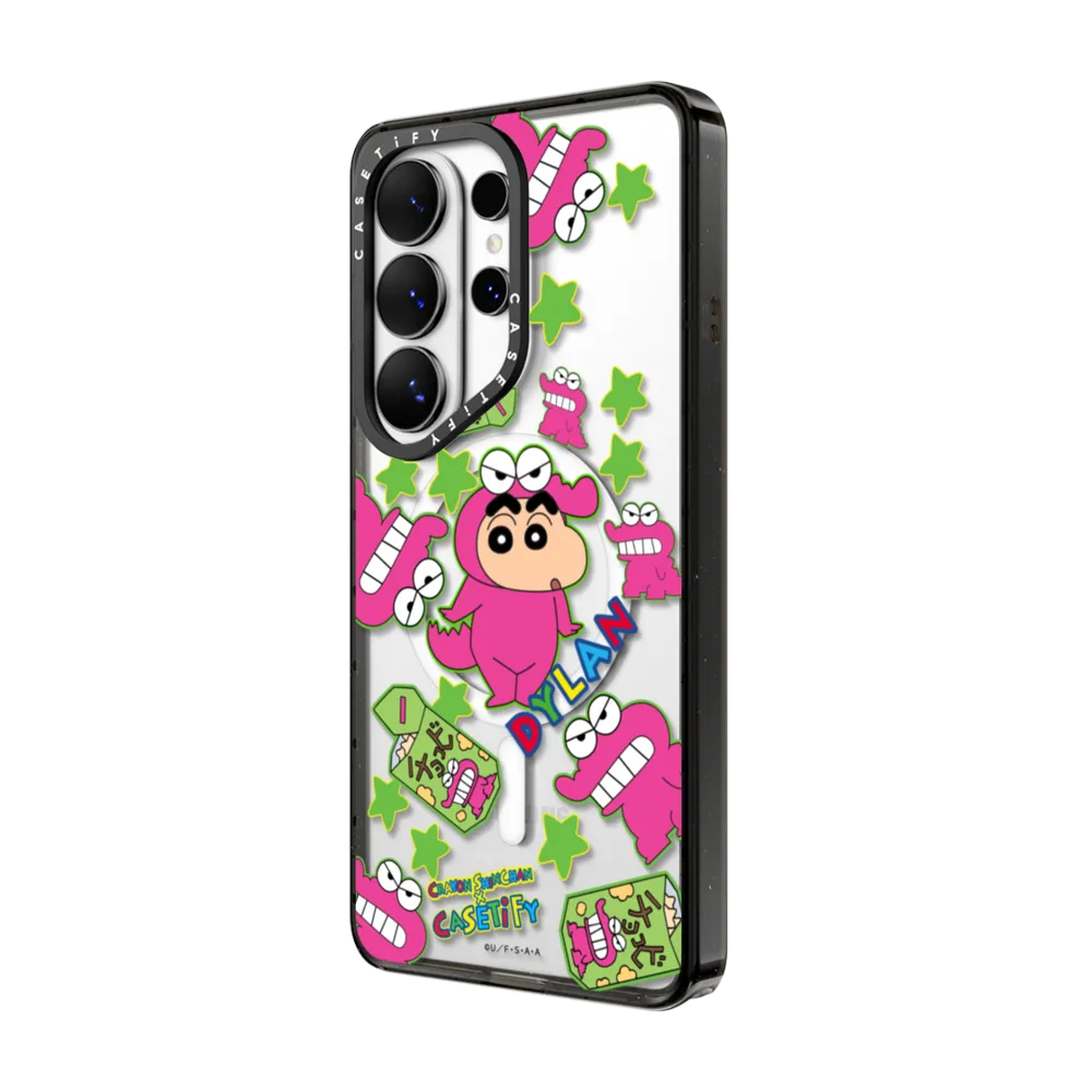 蠟筆小新｜Crayon Shinchan Sticker Custom Case (Waniyama-san)｜三星手機殼