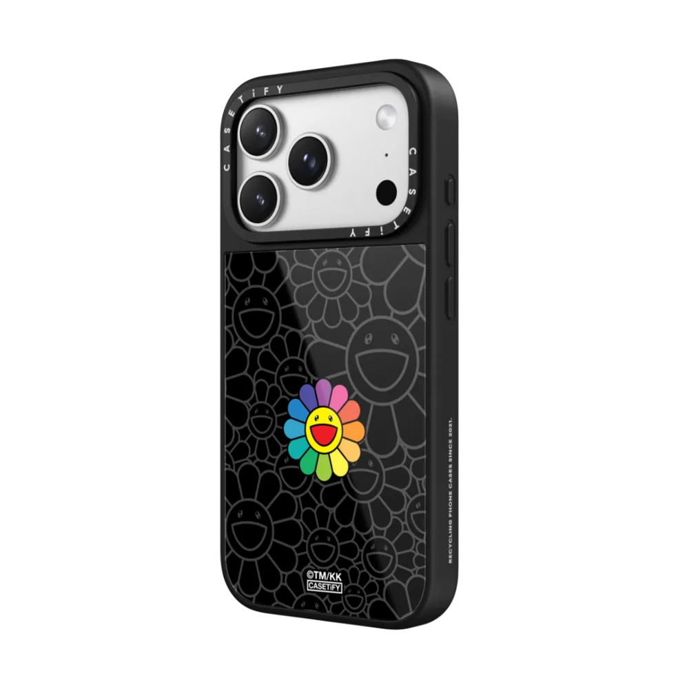 村上隆｜SUPERFLAT FLOWER PHONE CASE (RAINBOW)（晶釉款）｜手機殼