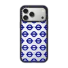 Tube Line Roundels Pattern Phone Case - Blue Edition｜手機殼