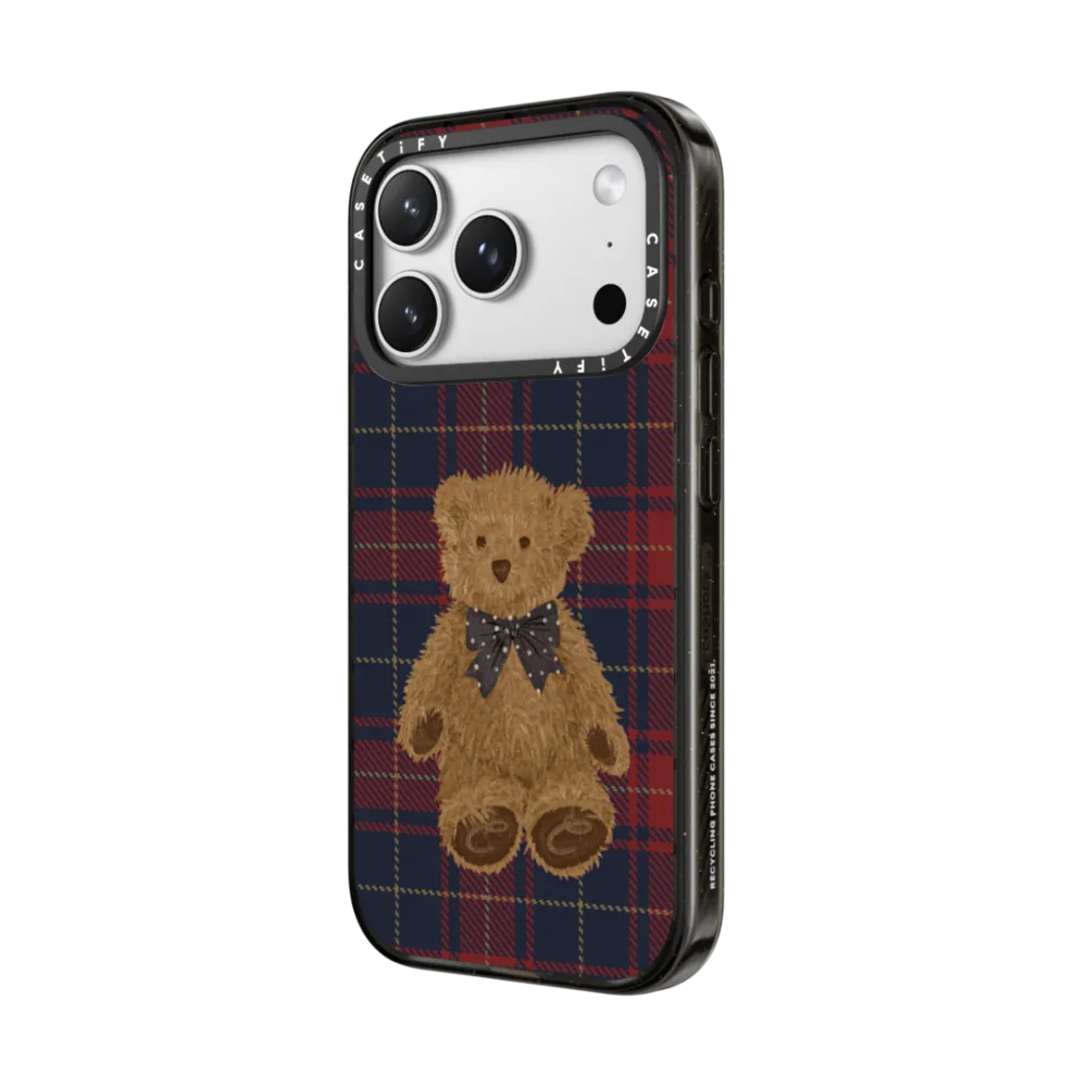 Teddy Bear Plaid｜手機殼