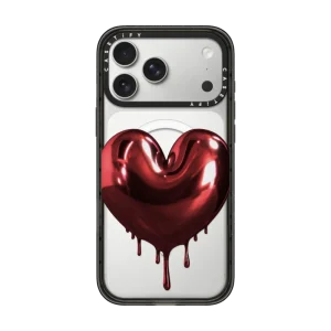 精選圖案系列｜Red Metallic Heart｜手機殼