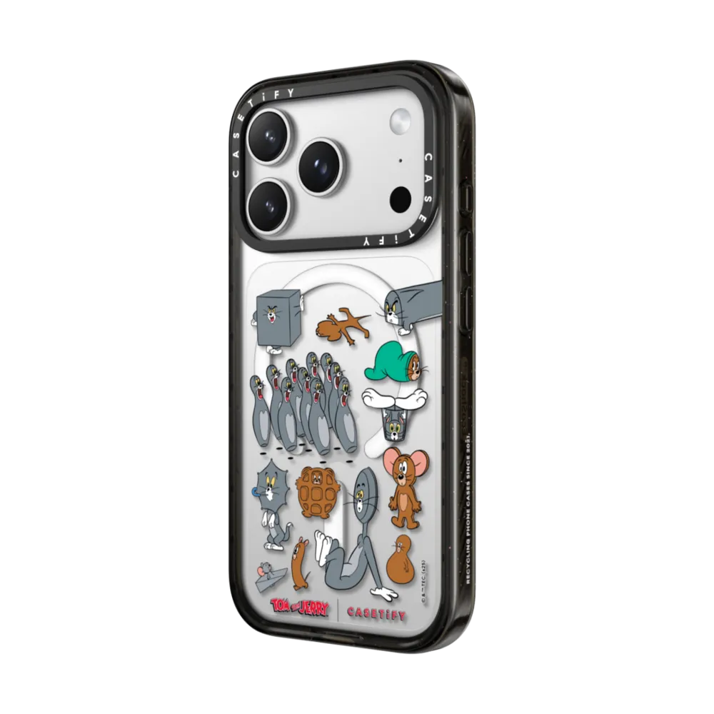 湯姆貓與傑利鼠 Pattern Sticker Case｜手機殼