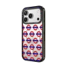 Tube Line Roundels Pattern Phone Case - Red & Blue Edition｜手機殼