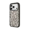 Beige Heart Snake Print｜手機殼