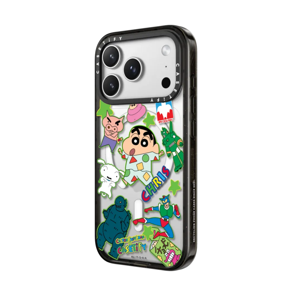 蠟筆小新｜Crayon Shinchan Sticker Custom Case (Pajamas)｜手機殼